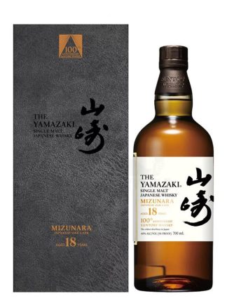 Yamazaki 18 Year Old Mizunara 100th Anniversary Japanese Single Malt Whisky
