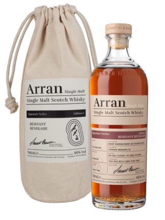 Arran Signature Series Edition 1 Remnant Renegade Island Single Malt Whisky
