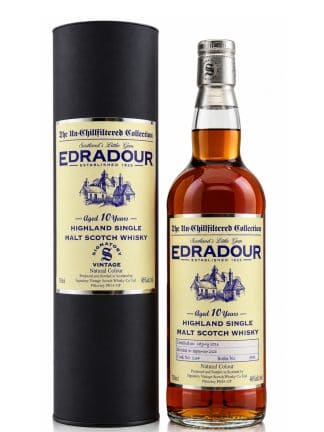 Edradour 10 Year Old Un-Chillfiltered Collection Signatory Vintage Single Cask #234 Highland Single Malt Scotch Whisky 70cl