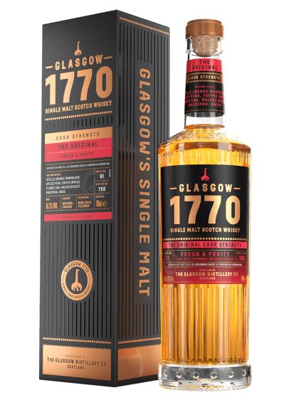 Glasgow Distillery 1770 Original Cask Strength Batch 1 61.3% Lowland Single Malt Scotch Whisky