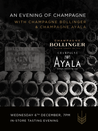 An Evening of Champagne with Ayala & Bollinger