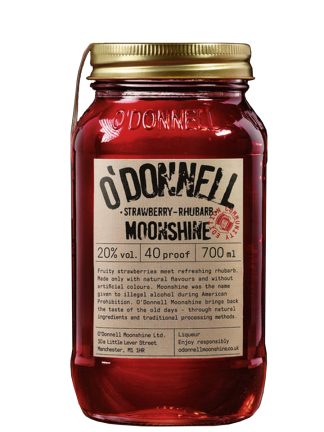 ODonnell Strawberry and Rhubarb Moonshine