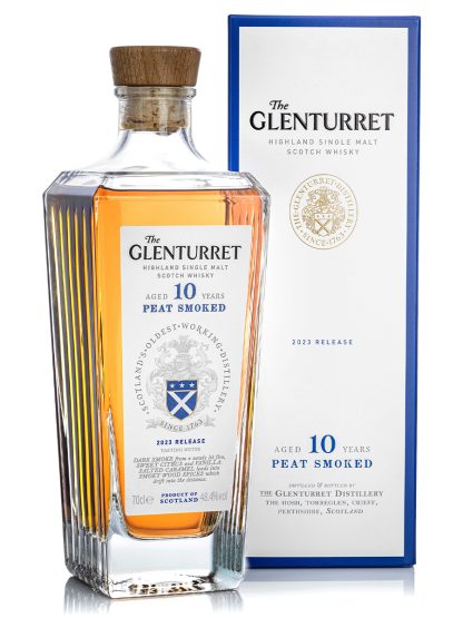 The Glenturret 10 Year Old Peat Smoked Highland Single Malt Scotch Whisky