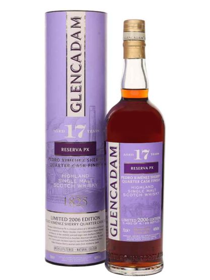 Glencadam 17 Year Old Reserva PX Sherry Quarter Cask 2006 Highland Single Malt Scotch Whisky