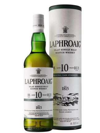 Laphroaig 10 Year Old Cask Strength Islay Single Malt Scotch Whisky