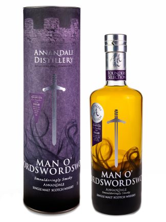 Annandale 2017 Man o Sword 1st Fill Bourbon Lowland