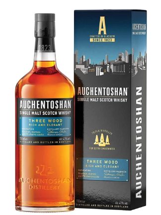 Auchentoshan Three Wood Lowland Single Malt Scotch Whisky