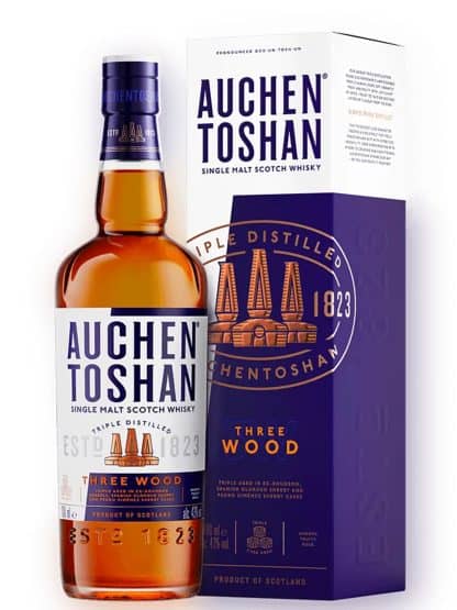 Auchentoshan Three Wood Lowland Single Malt Scotch Whisky 70cl