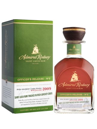 Admiral Rodney Officer's Release No.2 2009 Irish Whiskey Cask St Lucia Rum