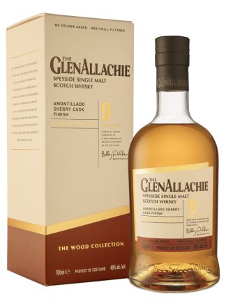 GlenAllachie 9 Year Old 2014 Amontillado Sherry Series Speyside Single Malt Scotch Whisky