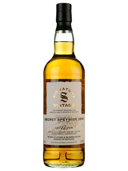 Signatory Vintage Secret Speyside 13 Year Old Speyside Single Malt Scotch Whisky