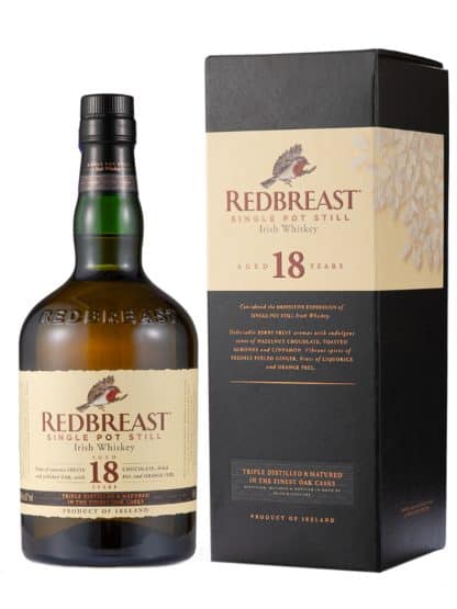 Redbreast 18 Year Old Irish Single Malt Whiskey