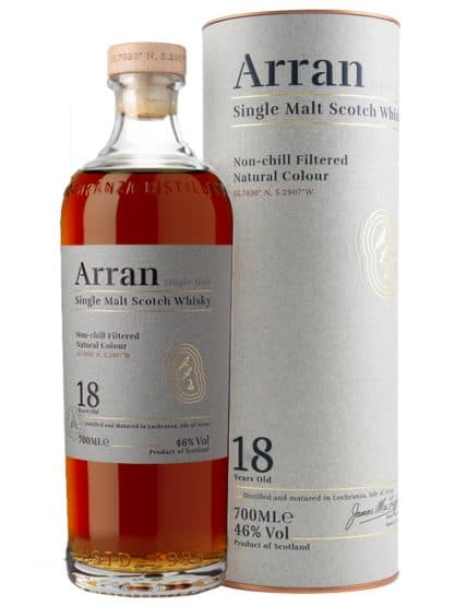 Arran 18 Year Old Island Single Malt Scotch Whisky 70cl