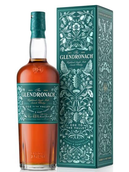 Glendronach Ode to the Valley Sherry and Port Casks Highland Single Malt Scotch Whisky 70cl