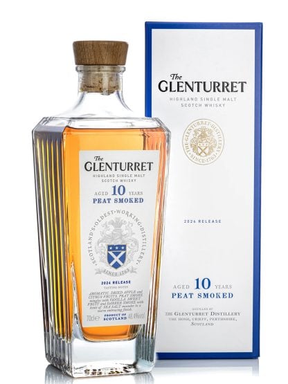 The Glenturret 10 Year Old Peat Smoke 2024 Release Highland Single Malt Scotch Whisky 70cl