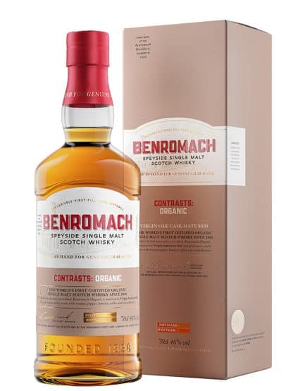 Benromach Contrasts Organic Speyside Single Malt Scotch Whisky 70cl