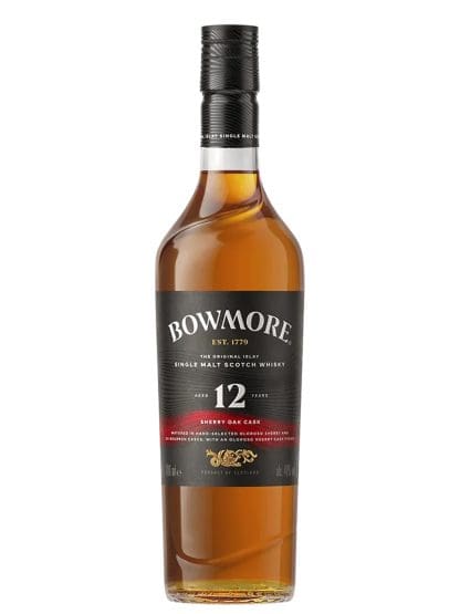 Bowmore 12 Year Old Sherry Oak Islay Single Malt Scotch Whisky 70cl Bottle