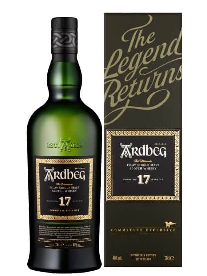 Ardbeg 17 Year Old 2024 Committee Release Islay Single Malt Scotch Whisky 70cl