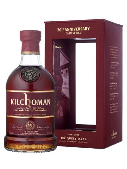 Kilchoman 20th Anniversary 15 Year Old Oloroso Sherry Cask Matured Islay Single Malt Scotch Whisky 70cl
