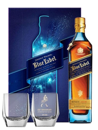JW Blue Label Glass Pack