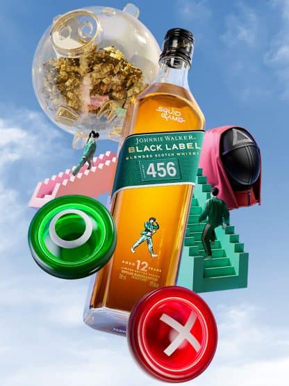 Johnnie Walker Black Label Squid Game Limited Edition Blended Scotch Whisky 70cl - Image 3