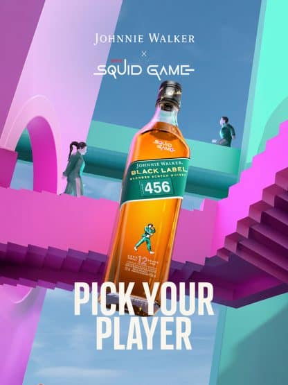 Johnnie Walker Black Label Squid Game Limited Edition Blended Scotch Whisky 70cl - Image 4