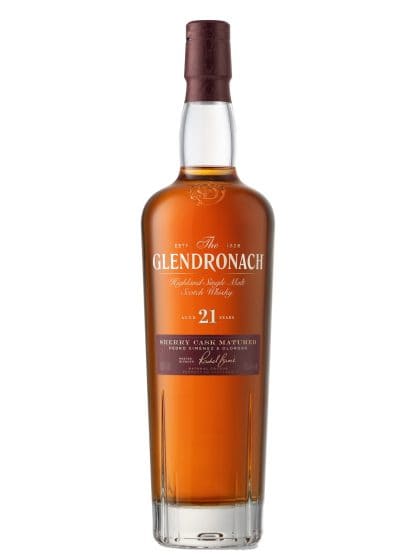 Glendronach 21 Year Old Sherry Cask 2025 Release Single Malt Scotch Whisky 70cl 2