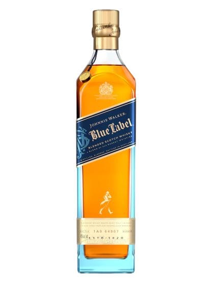 Johnnie Walker Blue Label Blended Scotch Whisky Naked Bottle 70cl