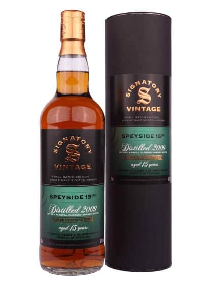 Signatory Vintage Speyside M 15 Year Old 2009 Vintage 70cl