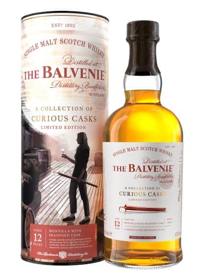 Balvenie 12 Year Old Montilla Cask A Collection of Curious Casks Speyside Single Malt Scotch Whisky 70cl