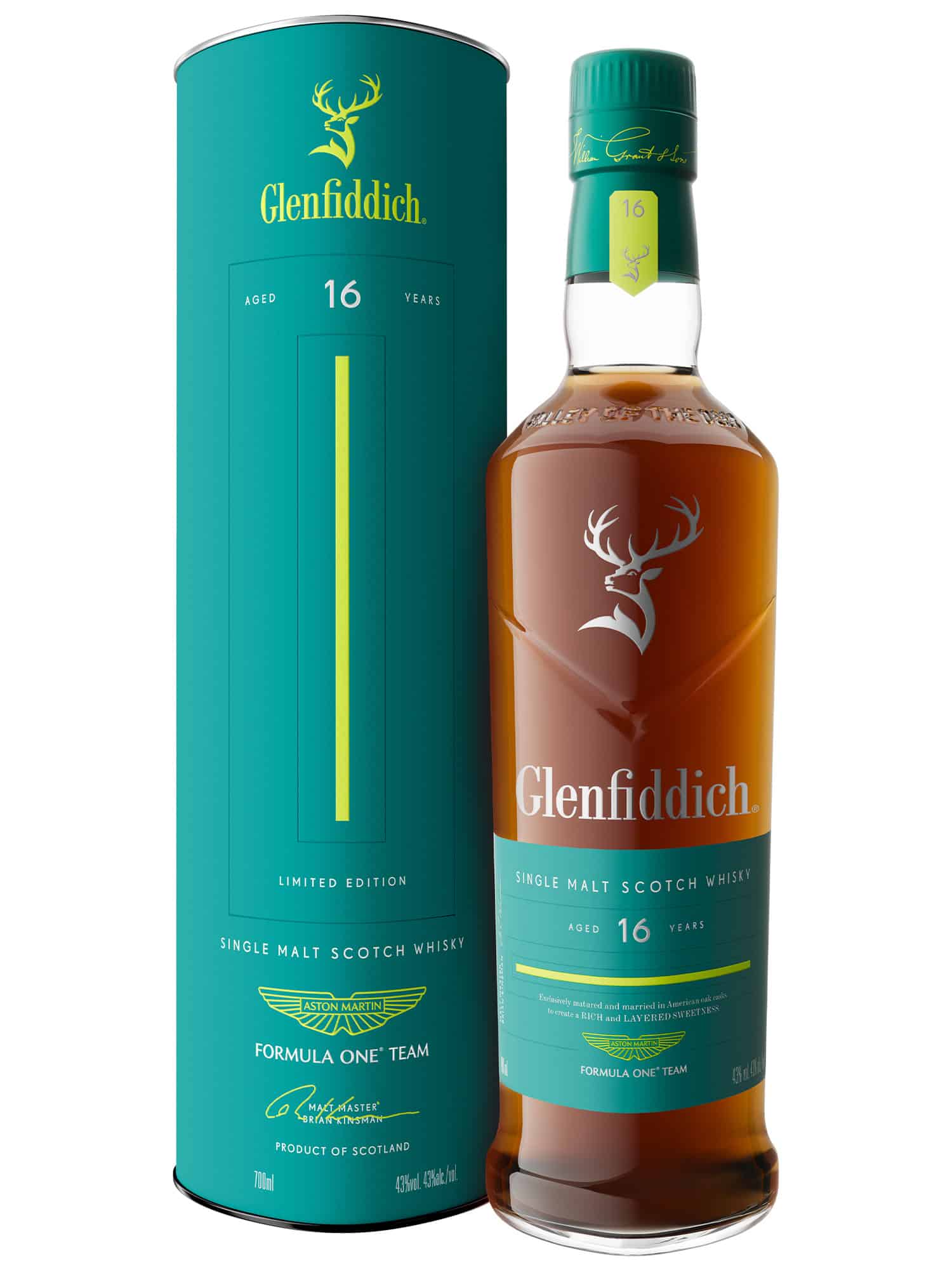 Glenfiddich & Aston Martin Formula One Team 16 Year Old Limited