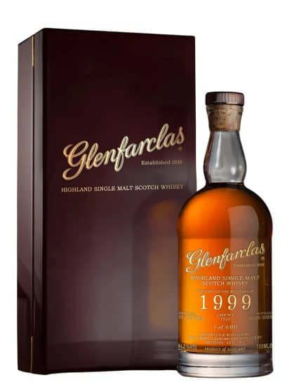 Glenfarclas 1999 25 Year Old Final Millennium Cask Decanter Speyside Single Malt Scotch Whisky 70cl