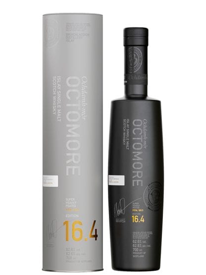 Octomore 16.4 Islay Barley Virgin Oak Casks 62.6% Islay Single Malt Scotch Whisky 70cl