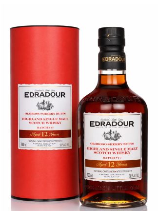 Edradour 12 Year Old 2013 Sherry Cask, Cask Strength Batch #7 59.% Highland Single Malt Scotch Whisky 70cl