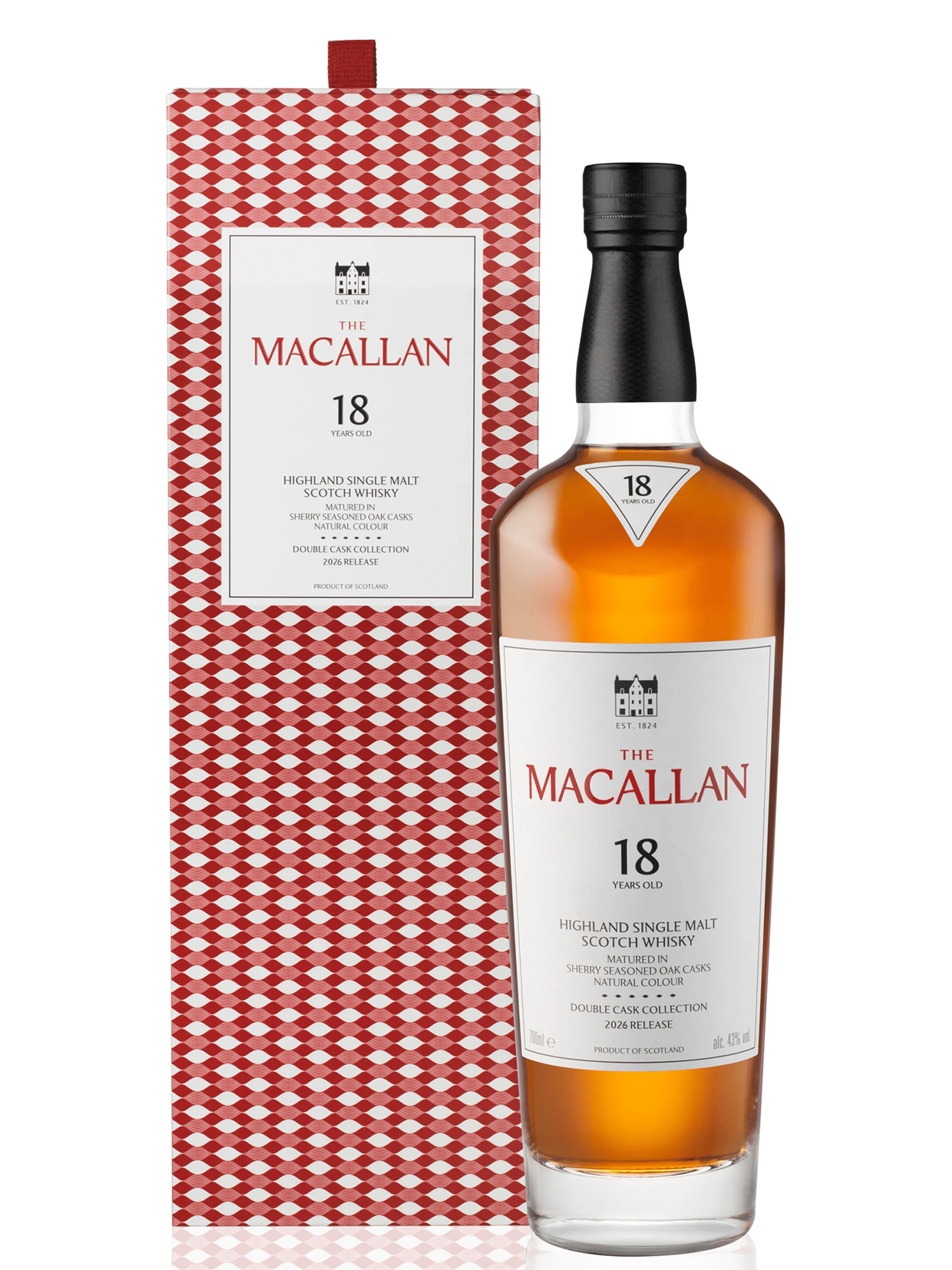 The MACALLAN マッカラン 18年 1996 Macallan 18 Year Old 1996 Whisky - 70cl 43% – The Really Good