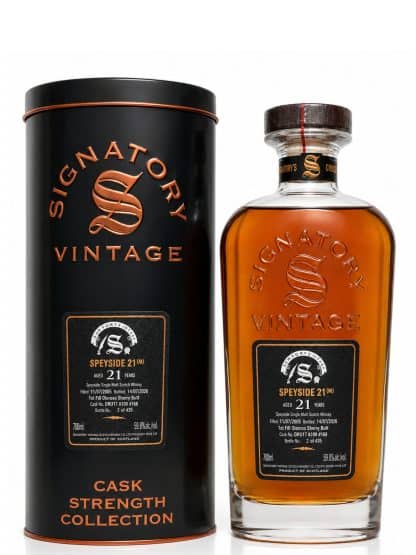 Signatory Vintage Speyside (M) 21 Year Old 2005 Symington's Choice #108 1st Fill Oloroso Sherry Butt Speyside Single Malt Scotch Whisky 70cl