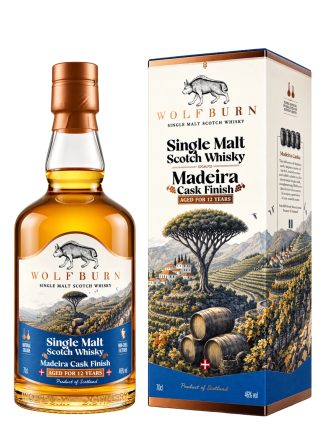 Wolfburn 12 Year Old Madeira Cask Finish Highland Single Malt Scotch Whisky 70cl